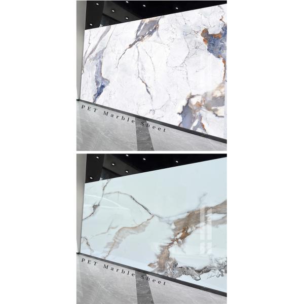 1220*2440mm Marble Wall Paneling Waterproof Marble Bamboo Charcoal Wood Veneer