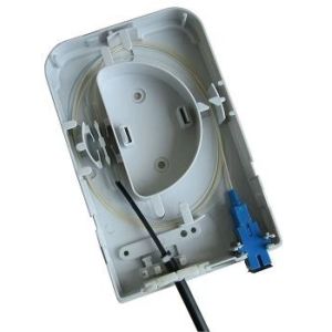Lightweight Fiber Optic Distribution Box 205x115x35 Mm For Mini FTTx