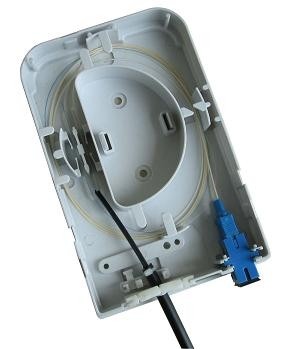 Quality Lightweight Fiber Optic Distribution Box 205x115x35 Mm For Mini FTTx wholesale