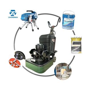 Efficient 18.5KW Concrete Grinder And Polisher 920mm Grinding Width