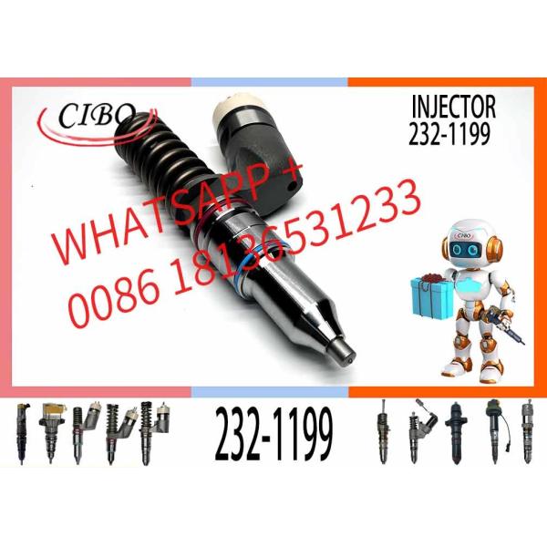 Quality Diesel Engine Fuel Injector 232-1199 2321199 10R-1273 10R1273 10R-9236 10R9236 Excavator C32 wholesale
