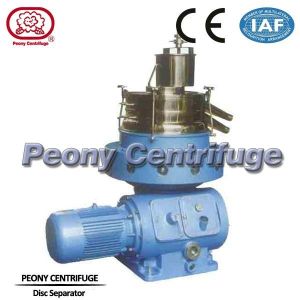 Large Capacity Disc Stack Centrifuges , Cream High Efficiency Separator