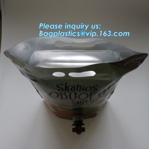 Customized 2L~22 L bags in box aluminum foil packaging bag with spout 10 liter
