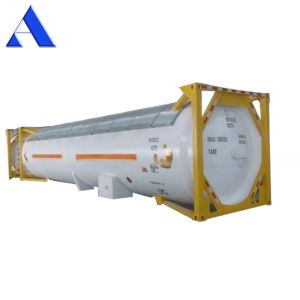 40ft ISO Gas Tank Container 52.5 CBM UN T50 for Compressed Liquefied LPG