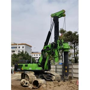 Boring Borehole Drilling Machine Rotary Geotechnical KR220C 2000 Mm