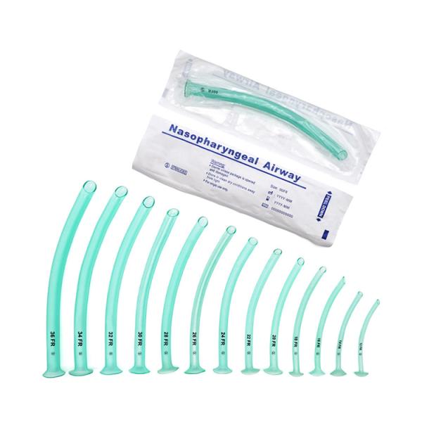 Disposable Sterile Pediatric Nasal Airway PVC Nasopharyngeal Airway Factory Price