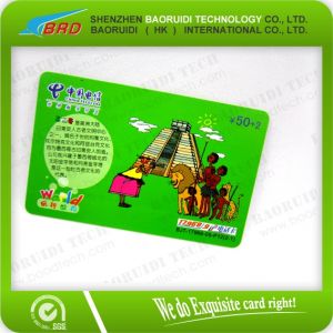 China Eco Friendly Plastic Business Card PVC Card Printing Scratch Card on sale