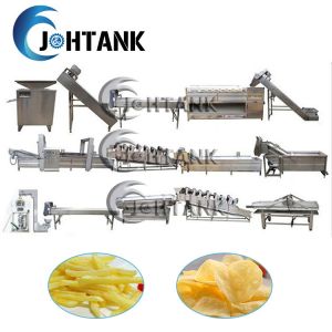 Fully Automatic Fried Potato Chips Making Line
