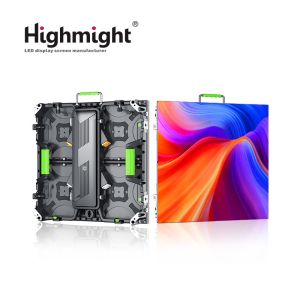 P3.91 outdoor rental LED screen IP65 high protection level, clear and visible