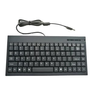 Compact Waterproof Plastic Keyboard With Rugged PC/ABS Keys