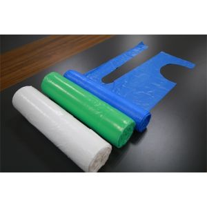 Cheap Breathable 28x46&quot; PE Apron Plastic Disposable , Throw Away Aprons For Adults for sale