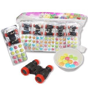 China Funny Fruity Novelty 6.8g Compressed Candy With Telescope Toy on sale