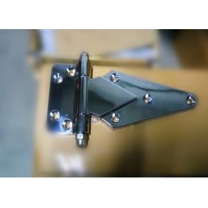 1300F 180 Degree Convex Cold Storage Gate Door Hinge 10" Reversible Cam Lift