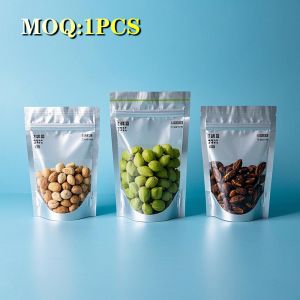 Custom Printing Eco Biodegradable Moisture Proof Pouch Kraft Paper Paper