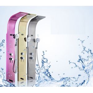 Buy cheap Quality Assurance #304 stainless steel shower panels with shower function from wholesalers