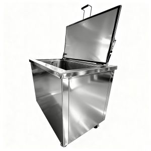 211 Liters Stainless Steel Industrial Soak Tank with 1.5 kW Heating and Mobile