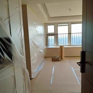 Spray Floor Protective Paper Roller Prevent Overflow And Splash