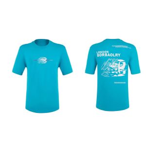 Cheap 240 gsm Customizable Crewneck Bodybuilding Plain T Shirts for Unisex and Children for sale