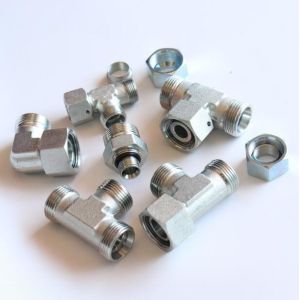 Customizable Tee Adapters Bsp NPT Jic for Various Applications