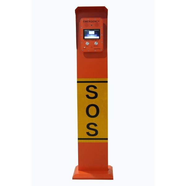 Quality Roadside VoIP Emergency Intercom Telephone Resistant Vandal Proof SOS Phone Pillar Mounting wholesale