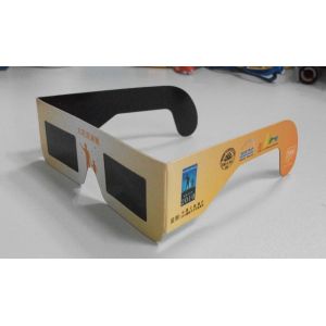 Cheap Paper Frame Solar Eclipse Glasses for sale