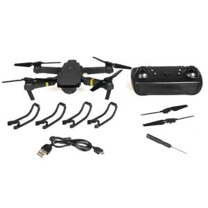 Foldable Altitude Hold Quadcopter Drone with HD Camera Live Video e58 pocket