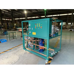 R123 R245fa R1233zd Oil Free Compressor Refrigerant Charge Station For Hvac