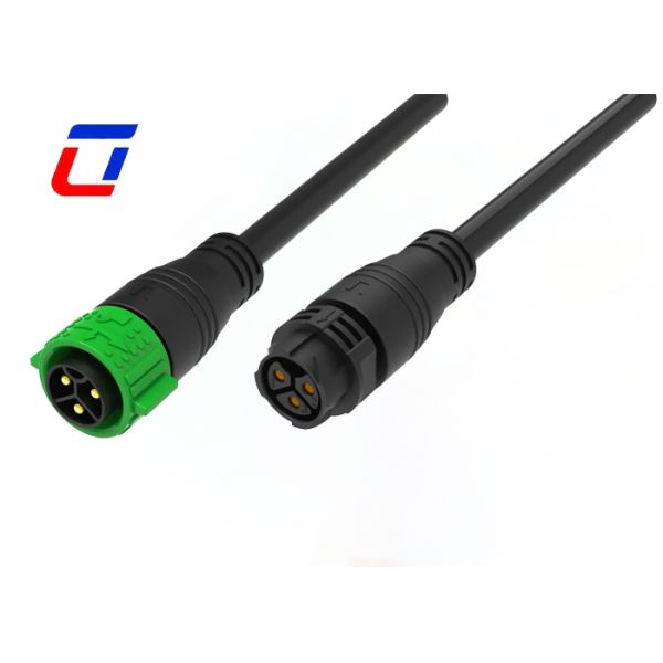 Quality Industrial Circular Connector M25 3 Pin 50A IP67 Waterproof Connector wholesale