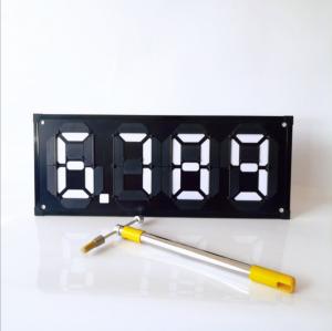 Cheap 7 Segment Digital Gas Station Price Flip Signs High Temperature Resistance for sale