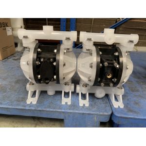 PVDF Seat Air Powered Diaphragm Pump Instead For Solvent DMF Acid