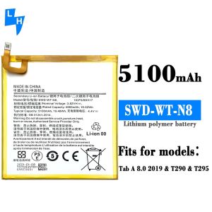Double IC Protection 5100mAh SWD-WTN8 Tab Battery for Samsung A295 Tab A 8.0