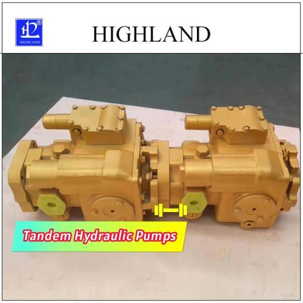 Quality Compact  Tandem Hydraulic Pumps Closed Circuit Hydraulic System Applications wholesale