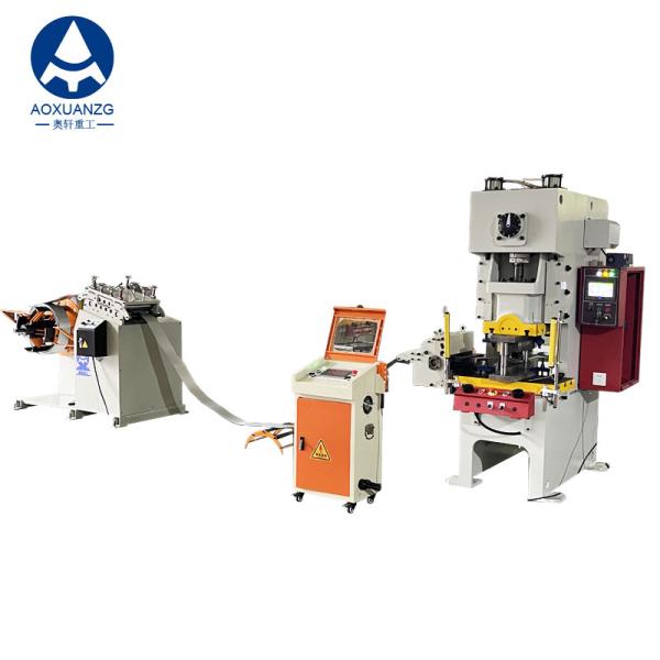Quality High Speed Pneumatic Punching Machine Hardware Workpiece Fully Automatic Production Line Metal Parts wholesale
