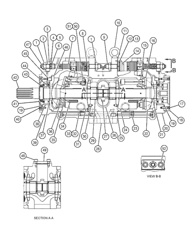 5045477/550434/ 5110317 hydraulic Pump main pump TQ 336GC/336D-C9/TQ336D2L 5511118 5511136 5511135
