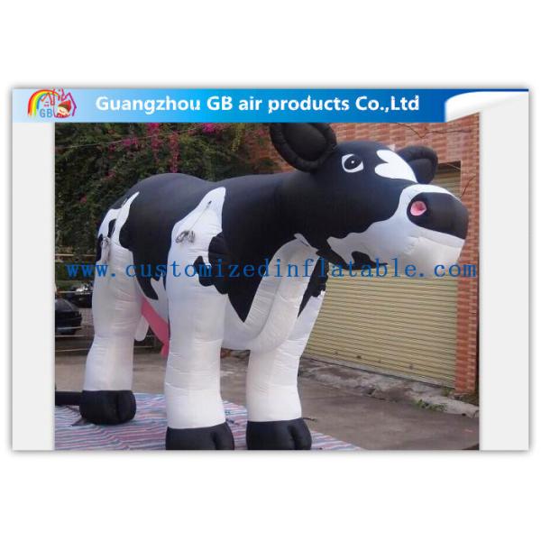Quality Advertising Large Inflatable Cow / Giant Inflatable Cow Model For Factory Decoration wholesale