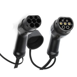 IEC 62196- 2 Mode 3 16A Three Phase 480V 11kw Type 2 To Type 2 EV Charging Cable