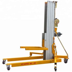 Vertical Aluminum Alloy Material Lifting Platform For Versatile Window Cleaning