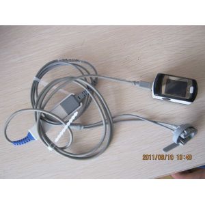 Accurate Overnight Infant Fingertip Pulse Oximeter Readings Pink / Black