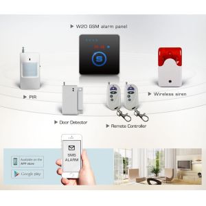 W20 gsm home alarm security system