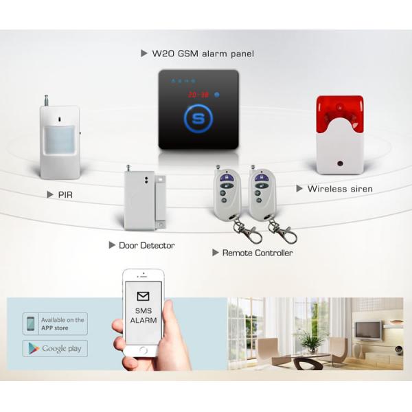 W20 gsm home alarm security system