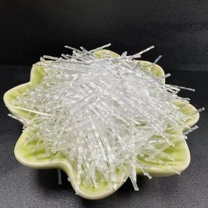 48mm Transparent PP Macro Fiber Wave For Waterproof Layer And Buffer Layer Of Underground Water Conservancy Project And Tunnel