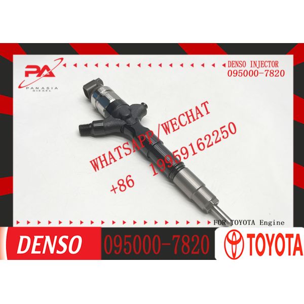 Common rail injector 095000-7820 Common rail injector 095000 7820 23670-30265 is applicable to electronic Toyota injector