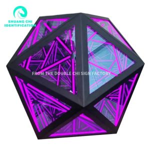 End 2023 Material 3D Vision Melaleuca Mirror Abyss Mirror with High Brightness