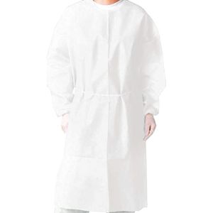 Cheap Personal Disposable Isolation Gown High Structure Strength Excellent Tensile for sale
