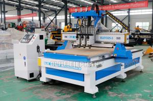 Cheap 1325 Three Processes Multi Head CNC Router Machinery with HQD Air Cooling Spindle for sale