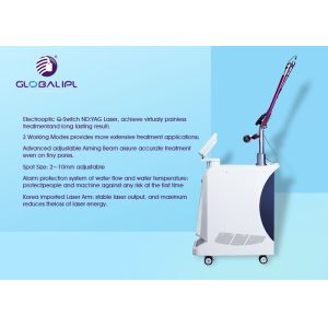 Single Pulse ND YAG Laser Machine 532nm For Pigment Depossit Dispelling