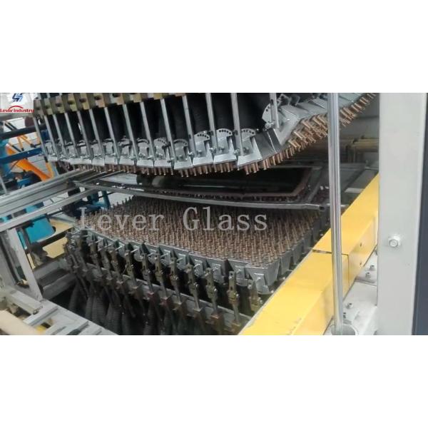 Quality Double Bending Glass Tempering Furnace for Automotive Back glass with moulds pressing wholesale