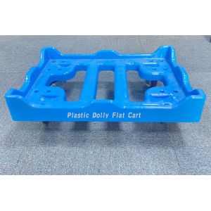 Cheap High Load Bearing Lightweight Plastic Dolly Cart Efficient Handling Saving Time And Effort for sale