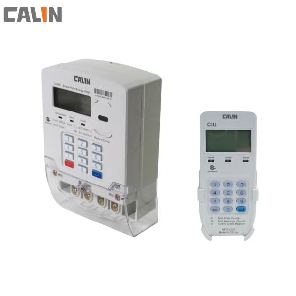 Power Line Carrier STS Prepaid Meters Tariff Control Smart Meters For Electricit