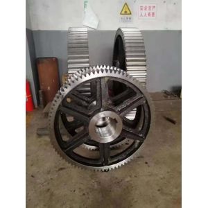 Right Hand 42CrMo4 Alloy Steel Bevel Pinion Gear And Bevel Gear Factory Price